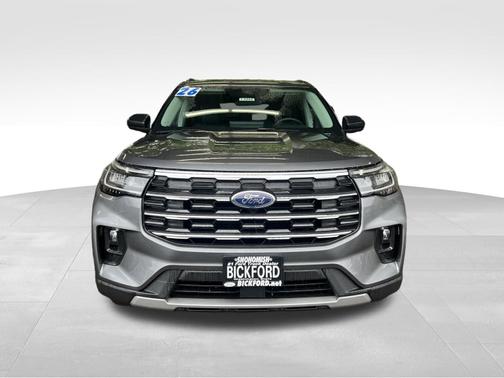 Carbonized Gray Metallic 2026 Ford Explorer Active