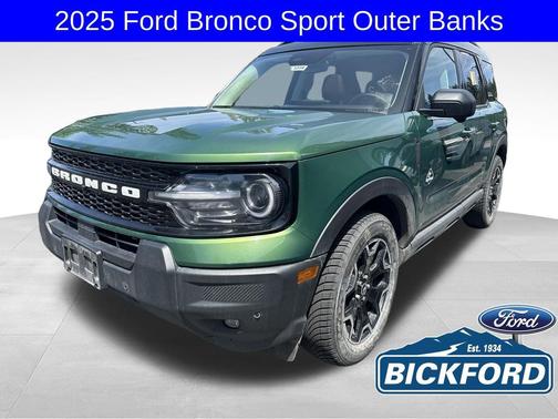 Eruption Green Metallic 2025 Ford Bronco Sport Outer Banks