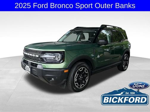 Eruption Green Metallic 2025 Ford Bronco Sport Outer Banks