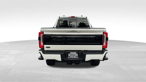 Star White Metallic Tri-Coat 2025 Ford F-350 Platinum