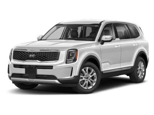 Glacial White Pearl 2021 Kia Telluride LX