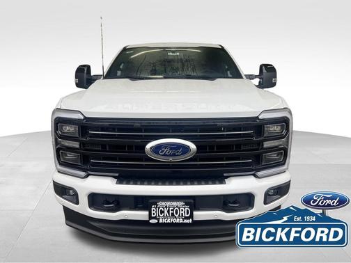 White Metallic 2026 Ford F-350 Platinum