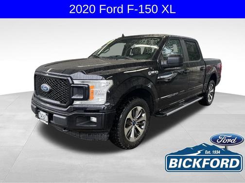 Agate Black Metallic 2020 Ford F-150 XL