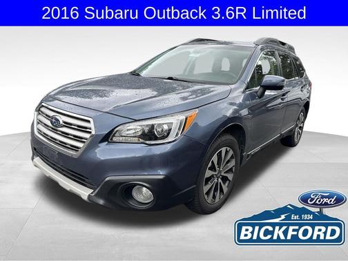 Twilight Blue Metallic 2016 Subaru Outback 3.6R Limited