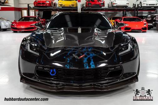 Laguna Blue w/ Black Wrap 2016 Chevrolet Corvette Z06