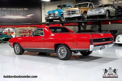 Red 1968 Chevrolet El Camino Base