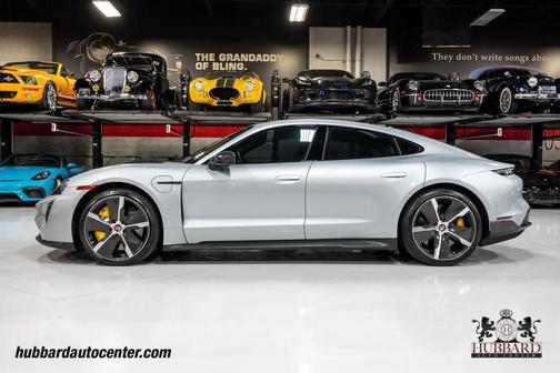 Dolomite Silver Metallic 2020 Porsche Taycan Turbo S Sedan