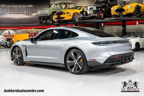 Dolomite Silver Metallic 2020 Porsche Taycan Turbo S Sedan