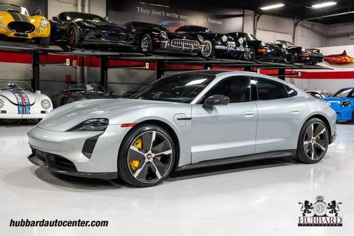 Dolomite Silver Metallic 2020 Porsche Taycan Turbo S Sedan