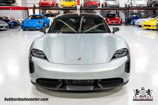 Dolomite Silver Metallic 2020 Porsche Taycan Turbo S Sedan