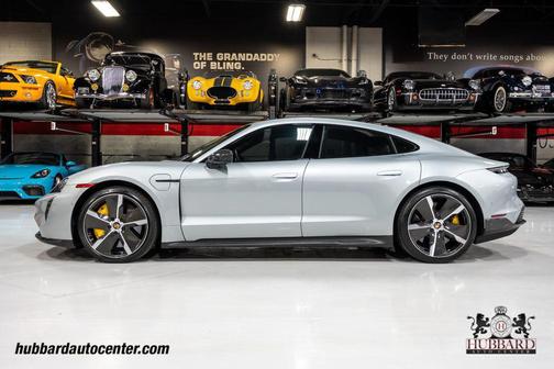 Dolomite Silver Metallic 2020 Porsche Taycan Turbo S Sedan