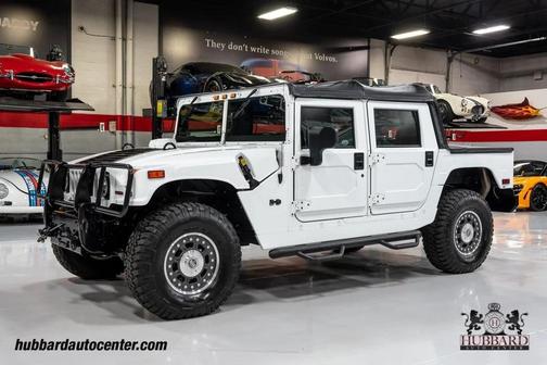 2006 Hummer H1 Alpha Rare Gen 2 All Black Interior Open Top, Low Miles!