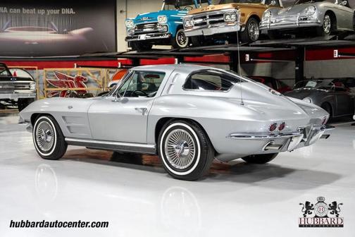 Sebring Silver 1963 Chevrolet Corvette Base