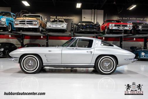 Sebring Silver 1963 Chevrolet Corvette Base