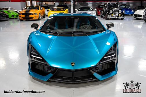 Blu Uranus Metallic 2025 Lamborghini Revuelto Coupe