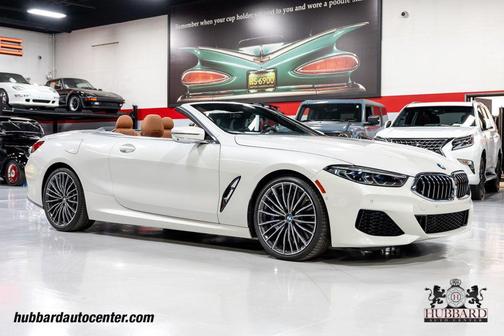 Mineral White Metallic 2022 BMW M850 M850i xDrive Convertible