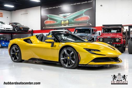 Giallo Montecarlo 2024 Ferrari SF90 Spider Convertible