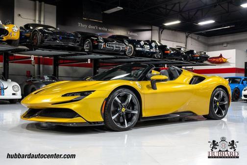 Giallo Montecarlo 2024 Ferrari SF90 Spider Convertible