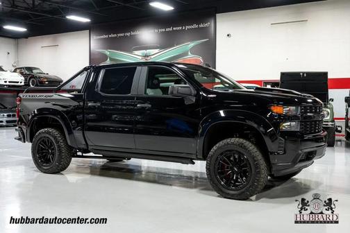 Black 2021 Chevrolet Silverado 1500 Custom