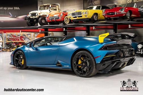 2020 Lamborghini Huracan EVO Rare Blue Mehit Matte Paint, Full Body PPF