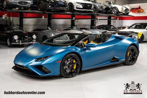 2020 Lamborghini Huracan EVO Rare Blue Mehit Matte Paint, Full Body PPF