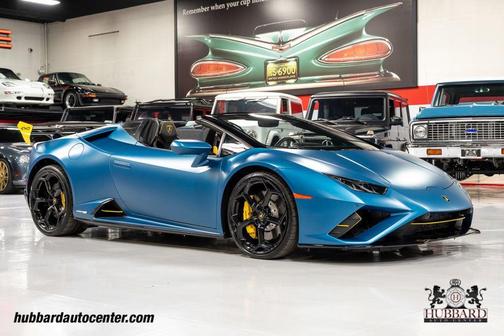 2020 Lamborghini Huracan EVO Rare Blue Mehit Matte Paint, Full Body PPF