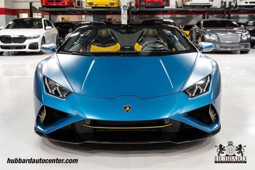 2020 Lamborghini Huracan EVO Rare Blue Mehit Matte Paint, Full Body PPF