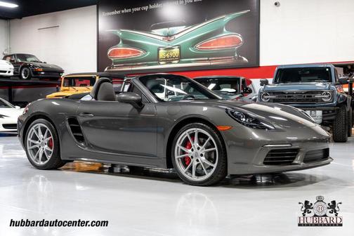 Agate Grey Metallic 2023 Porsche 718 Boxster S Roadster