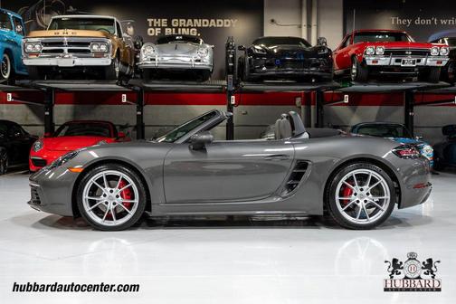 Agate Grey Metallic 2023 Porsche 718 Boxster S Roadster