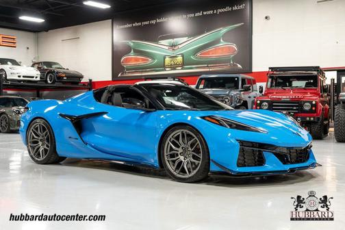 Rapid Blue 2024 Chevrolet Corvette Z06