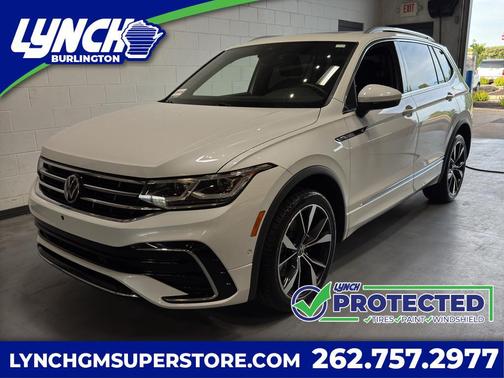 Oryx White Pearl 2022 Volkswagen Tiguan 2.0T SEL R-Line 4MOTION