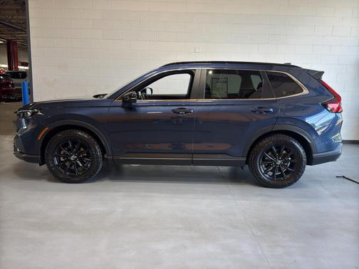Canyon River Blue Metallic 2025 Honda CR-V Hybrid Sport AWD