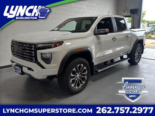 Summit White 2024 GMC Canyon Denali
