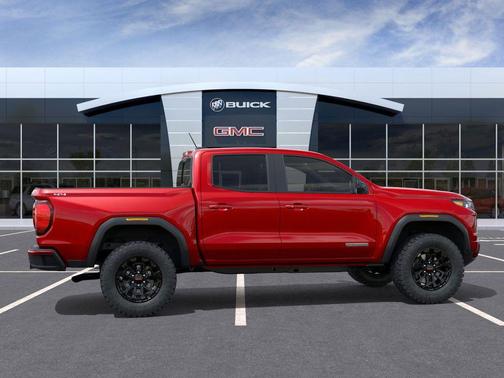 Volcanic Red Tintcoat 2026 GMC Canyon Elevation