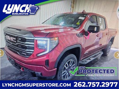 Volcanic Red Tintcoat 2023 GMC Sierra 1500 AT4