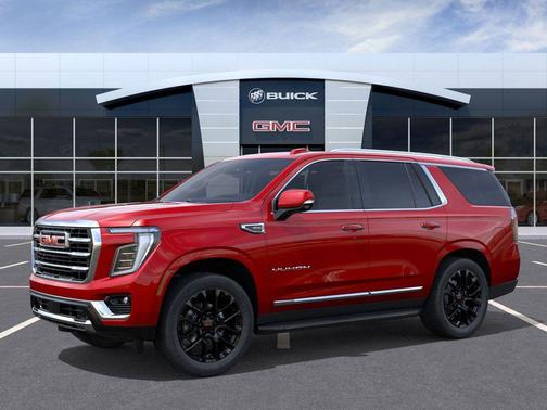 Volcanic Red Tintcoat 2026 GMC Yukon 4WD Elevation