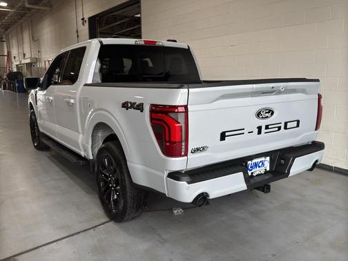 SPACE WHITE METALLIC 2025 Ford F-150 Lariat