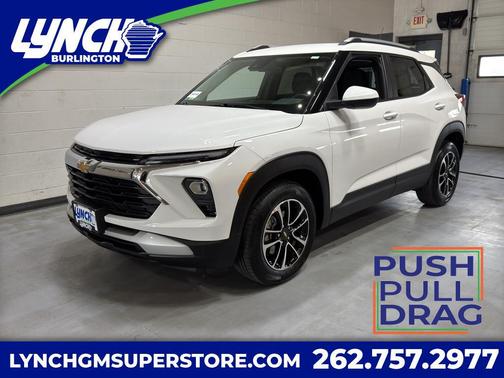 Summit White 2024 Chevrolet Trailblazer LT