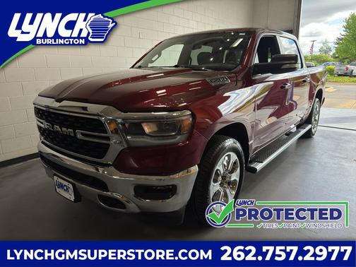 Delmonico Red Pearlcoat 2022 RAM 1500 Big Horn/Lone Star
