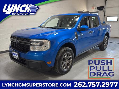 VELOCITY BLUE METALLIC 2022 Ford Maverick XLT