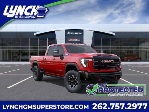 Volcanic Red Tintcoat 2026 GMC Sierra 2500 AT4X