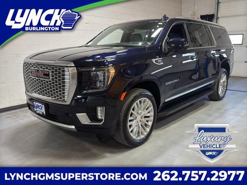 Midnight Blue Metallic 2024 GMC Yukon XL Denali