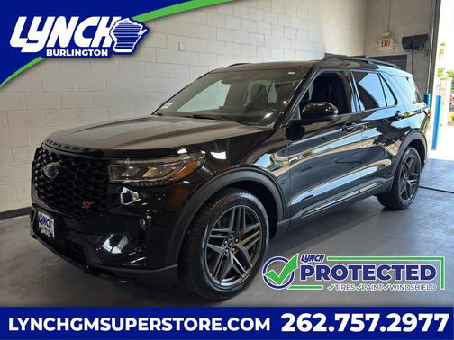 AGATE BLACK 2025 Ford Explorer ST