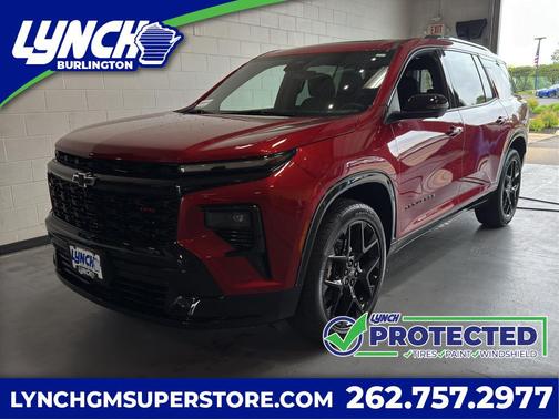 Radiant Red Tintcoat 2026 Chevrolet Traverse RS