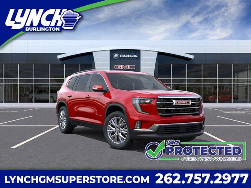 Volcanic Red Tintcoat 2026 GMC Acadia Elevation AWD