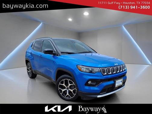 Hydro Blue Pearlcoat 2025 Jeep Compass Limited