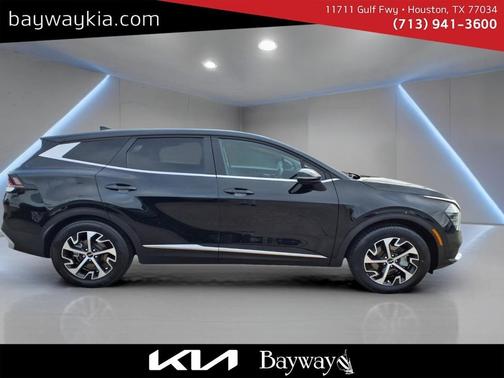 Ebony Black 2025 Kia Sportage EX