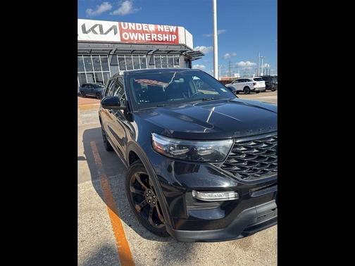 Agate Black Metallic 2022 Ford Explorer ST-Line