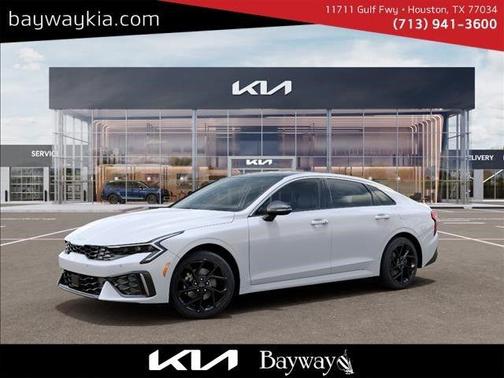 Snow White Pearl 2026 Kia K5 GT-Line