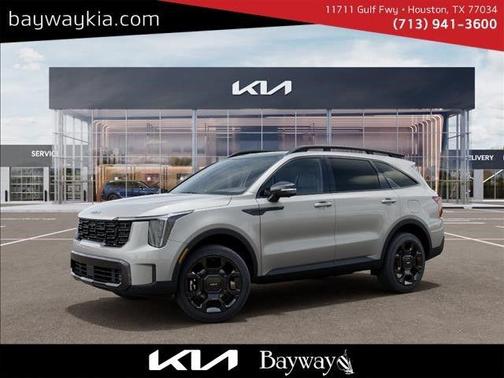 Ivory Silver 2026 Kia Sorento SX